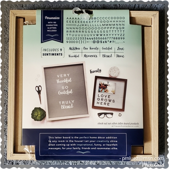 Letter Peg Board - Picture 2 of 3